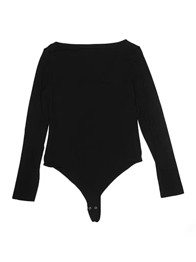 Pre-owned Reoria Bodysuit In Black