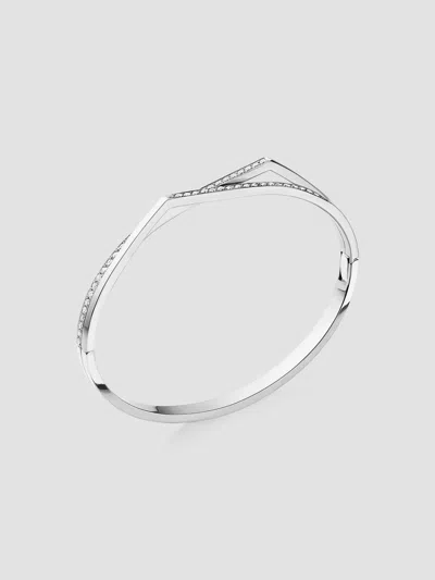 Repossi Women's Antifer 18k White Gold & Diamond Bracelet