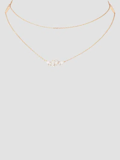 Repossi Women's Luminant 18k Pink Gold & Diamond Pendant Necklace
