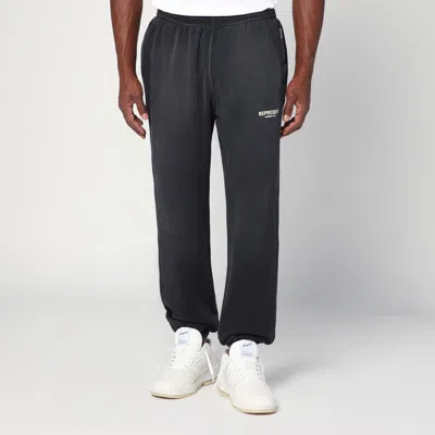 Represent Washed Black Jogging Pants