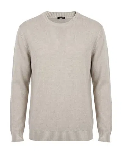 Retois Man Sweater Light Grey Size Xxxl Wool, Polyamide In Multi