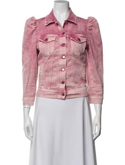 Pre-owned Retroféte Denim Jacket In Pink