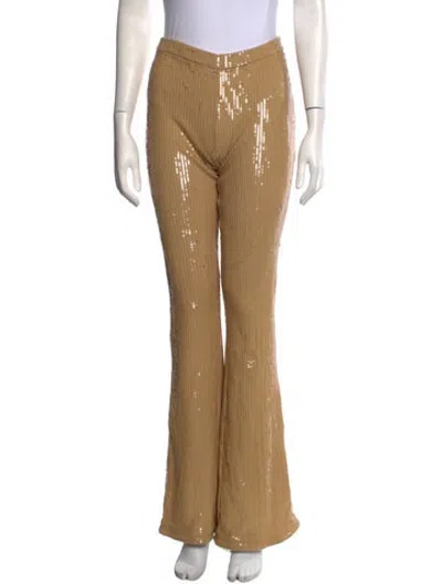 Pre-owned Retroféte Flared Pants W/ Tags In Neutrals