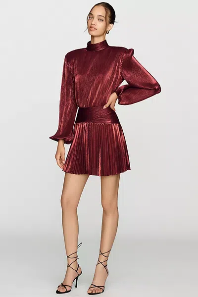 Retroféte Freja Mini Dress In Red