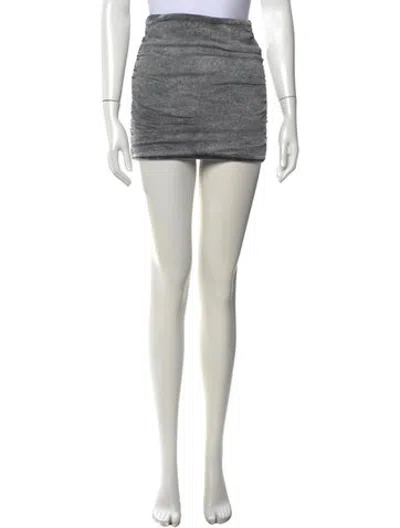 Pre-owned Retroféte Mini Skirt W/ Tags In Grey