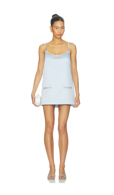 Retroféte Reilly Mini Dress In Glace & Silver Stone