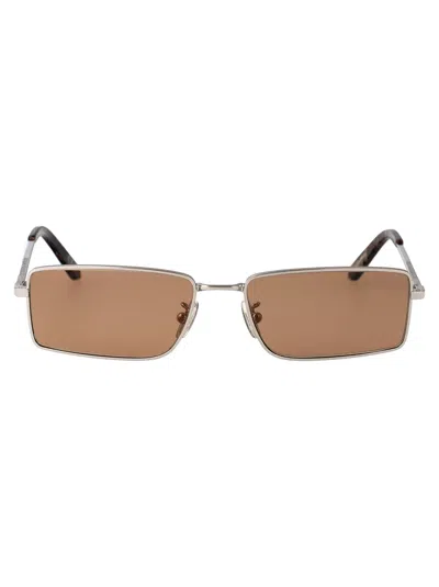 Retrosuperfuture Brown Marble Metal Sunglasses