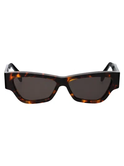 Retrosuperfuture Burnt Havana Acetate Sunglasses