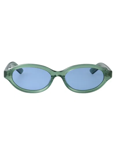 Retrosuperfuture Green Acetate Sunglasses