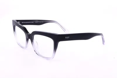Retrosuperfuture Numero 143 2p6 Black To Clear Gradient 52mm In Purple