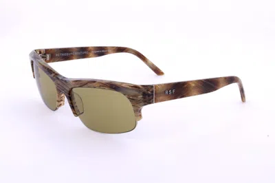 Retrosuperfuture Scatto Umq Marble Brown/yellow In Gray
