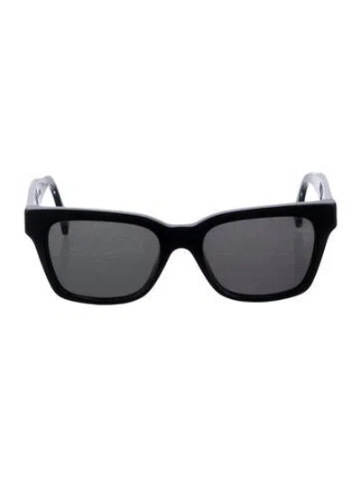 Pre-owned Retrosuperfuture Square Tinted Sunglasses In Black
