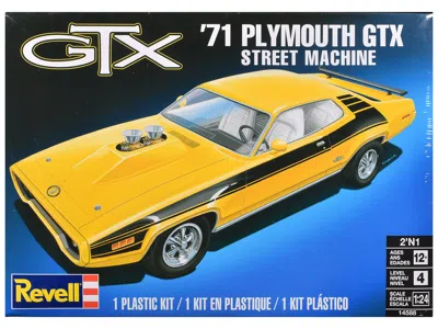 Revell Level 4 Model Kit 1971 Plymouth Gtx Street Machine 2-in-1 Kit 1/24 Scale Model By