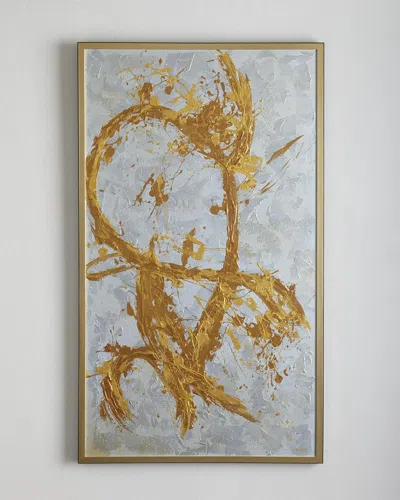 Rfa Fine Art 14 Karat Original Painting In Multi