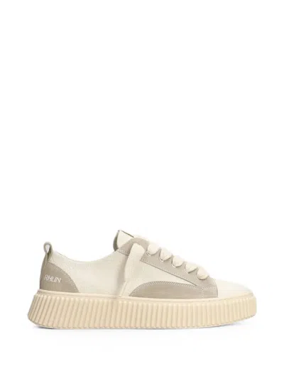 Rhun Panelled Fluted-sole Sneakers In Multi