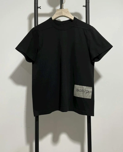 Pre-owned Rick Owens Cropped T-shirt In Black