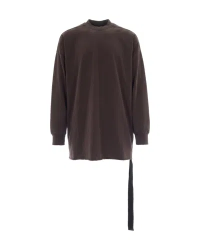 Rick Owens Drkshdw Dark Dust Oversized Cotton Sweatshirt In Multi
