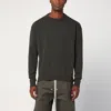 Rick Owens Forest Green Sweater In Cashmere Mix