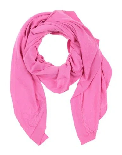 Rick Owens Man Scarf Fuchsia Size - Cashmere In Pink
