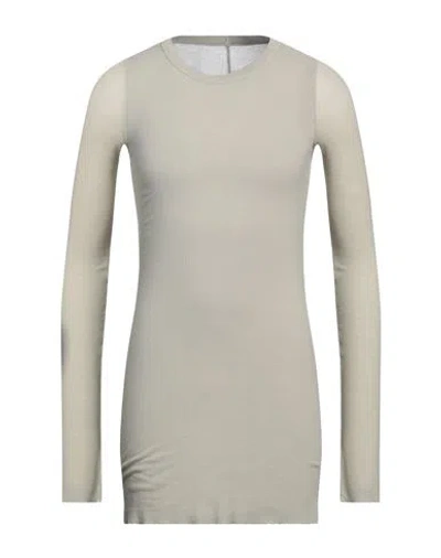 Rick Owens Man Sweater Sage Green Size Xl Viscose, Silk In Sage Green