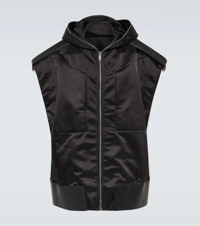 Rick Owens Technical Vest In Black