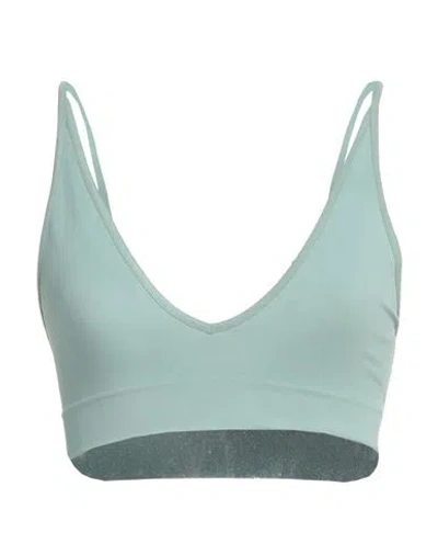 Rick Owens Woman Top Sage Green Size S Polyamide, Elastane In Sage Green