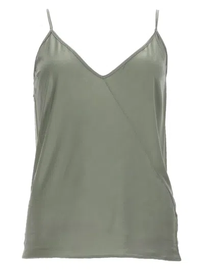 Rickowenslilies Rick Owens Lilies Top "jade" In Gray