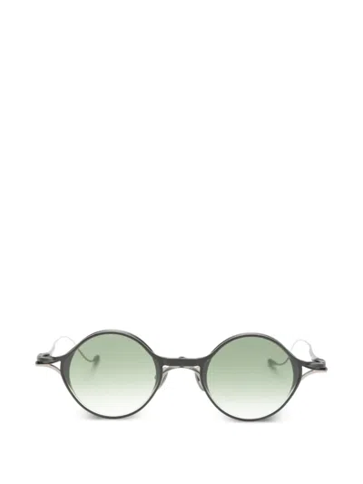 Rigards X Tva Round-frame Clip-on Glasses In Green