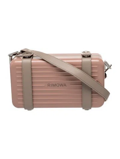 Pre-owned Rimowa Crossbody Bag In Pink