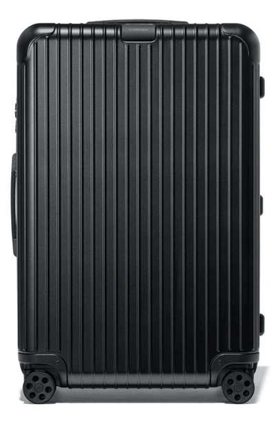 Rimowa Essential Check-in Large 30-inch Wheeled Suitcase In Matte Black