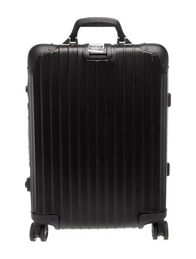 Pre-owned Rimowa Rolling Suitcase In Black