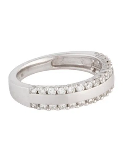Pre-owned Ring 14k Diamond Band In Multicolor
