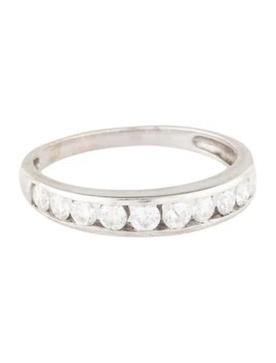 Pre-owned Ring 14k Diamond Band In Multicolor