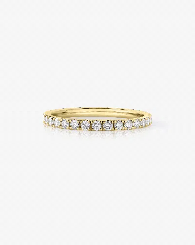 Ring Concierge 50/50 Perfect Pavé Ruby + Lab Diamond Ring In Gray