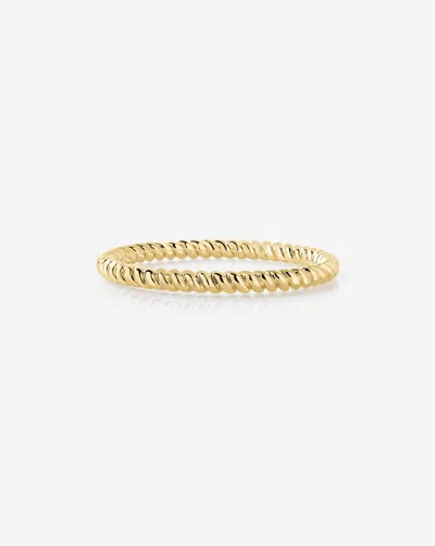 Ring Concierge Classic Twisted Ring In Gold