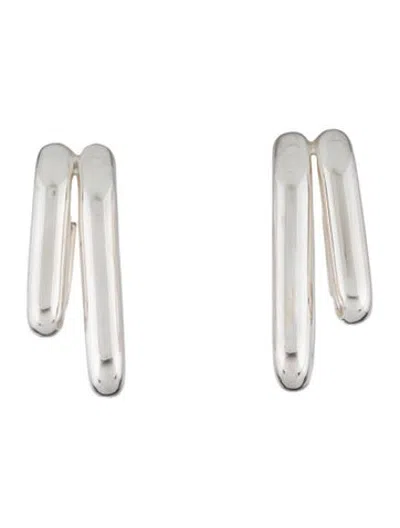 Pre-owned Ring Concierge Cloud Multi Hoop Earrings In Multicolor