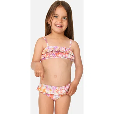 Rip Curl Kids' Magic Coast Two-piece Swimsuit In Multi