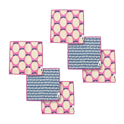 Ritz Microfiber Waffle Lemon & Speckled 6-pc. Dish Cloth In Multiple Colors