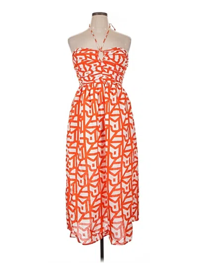 Pre-owned River Island Casual Dress In Orange