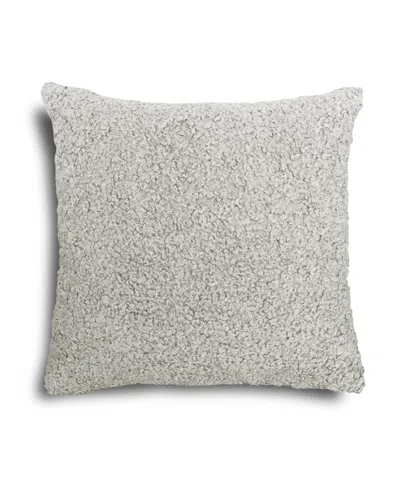 Riverbrook Home Ace Sherpa Decorative Pillow, 20" X 20" In Gray