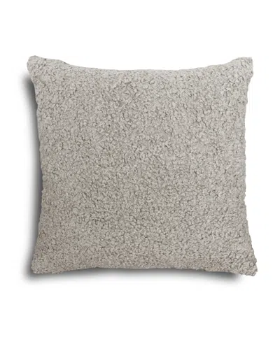 Riverbrook Home Ace Sherpa Decorative Pillow, 20" X 20" In Gray