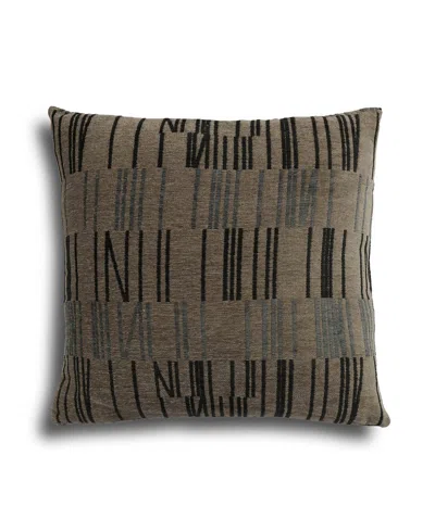 Riverbrook Home Bella Chenille Decorative Pillow, 20" X 20" In Brown