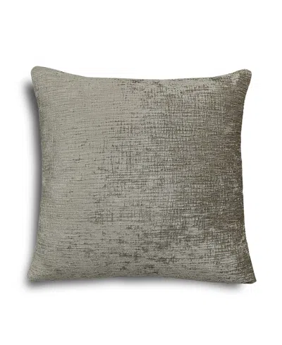 Riverbrook Home Bella Chenille Decorative Pillow, 20" X 20" In Gray