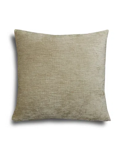 Riverbrook Home Bella Chenille Decorative Pillow, 20" X 20" In Gray
