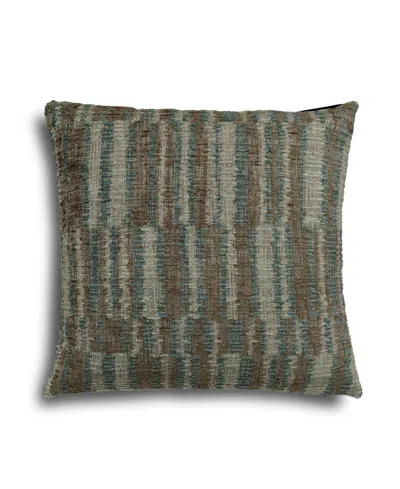 Riverbrook Home Bennett Chenille Decorative Pillow, 20" X 20" In Green