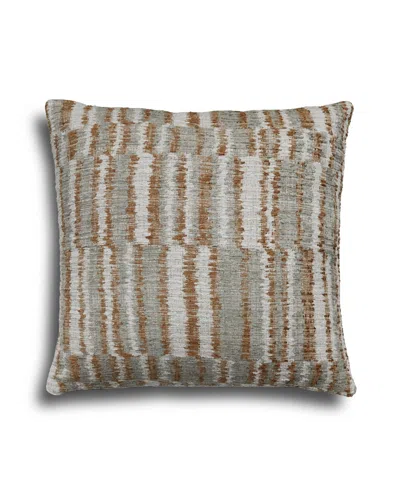 Riverbrook Home Bennett Chenille Decorative Pillow, 20" X 20" In Brown