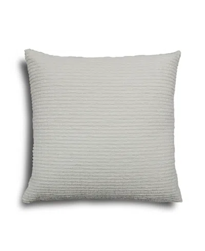 Riverbrook Home Chloe Chenille Decorative Pillow, 20" X 20" In Gray