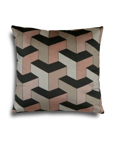 Riverbrook Home Edwin Velvet Decorative Pillow, 20" X 20" In Multi