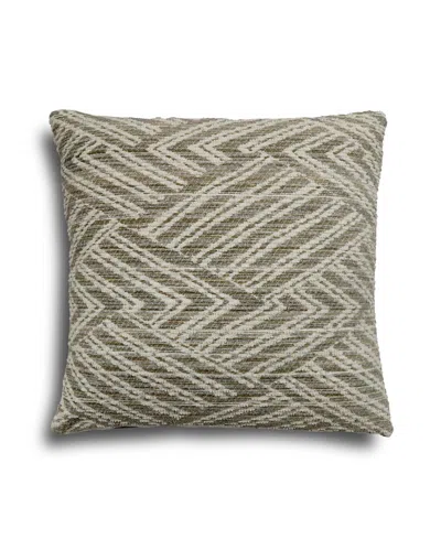 Riverbrook Home Jordan Chenille Decorative Pillow, 20" X 20" In Green