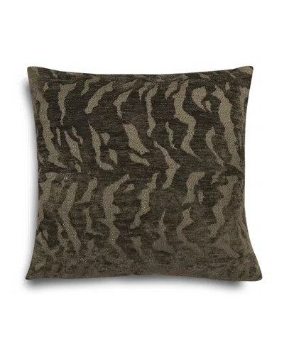 Riverbrook Home Taylor Chenille Decorative Pillow, 20" X 20" In Brown